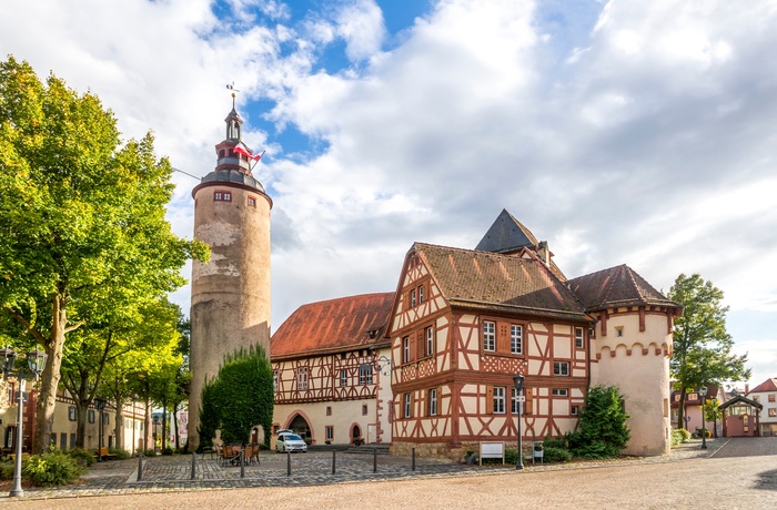 Türmersturm i Tauberbischofsheim i Sydtyskland