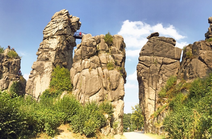 Externsteine i Teutoburger skoven, Tyskland