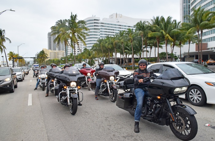 MC-tur Florida Rundt og Daytona - dag 6: På vej gennem Miami