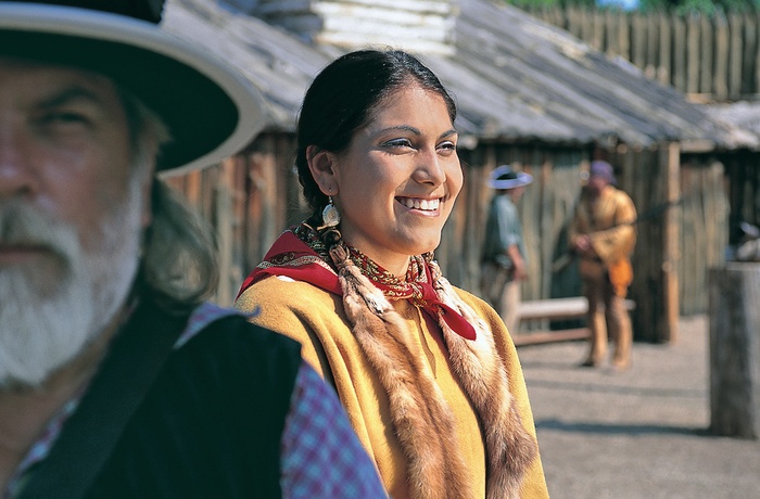 Hør historien om kvinden Sacagawea på Fort Mandan i North Dakota