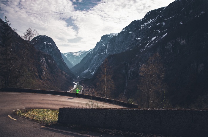 Udsigt fra Stalheimskleiva, Norge