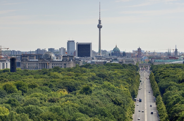 Udsigt fra Siegessäule © visitberlin, Wolfgang Scholvien