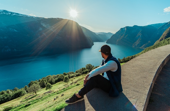 Udsigt over Nærøyfjorden