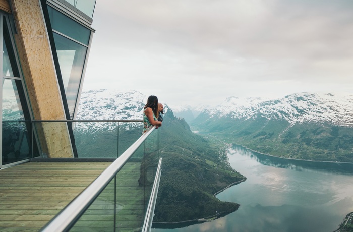 Udsigtsplatform Loen Skylift Foto Bård Basberg