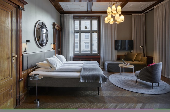 Værelse på Bergen Børs Hotel, Norge