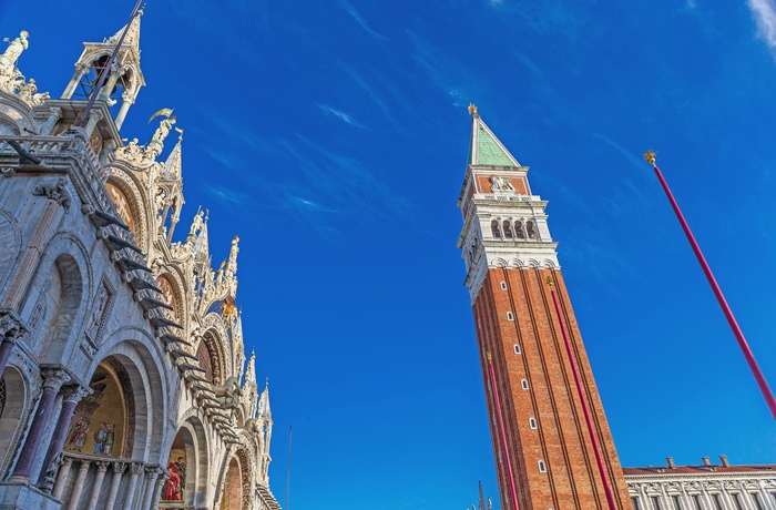 Kirketårnet på øen San Giorgio Maggiore, Venedig
