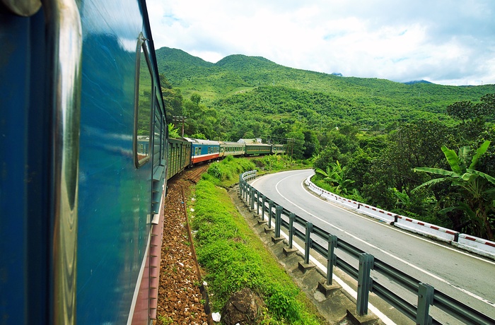 Toget på Hai Van Pass, Vietnam