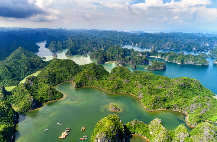Lan Ha bugten i Vietnam