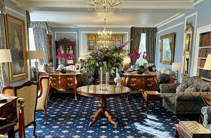 Wales - dejligt opholdsrum på Plas Dinas Country House (Foto - Cymru Wales Crown Copyright)