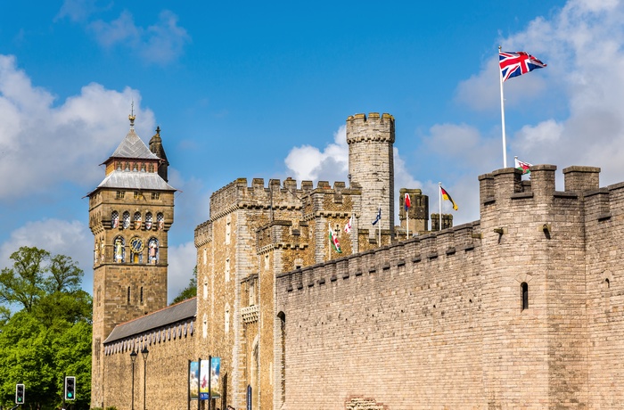 Cardiff Castle i Wales