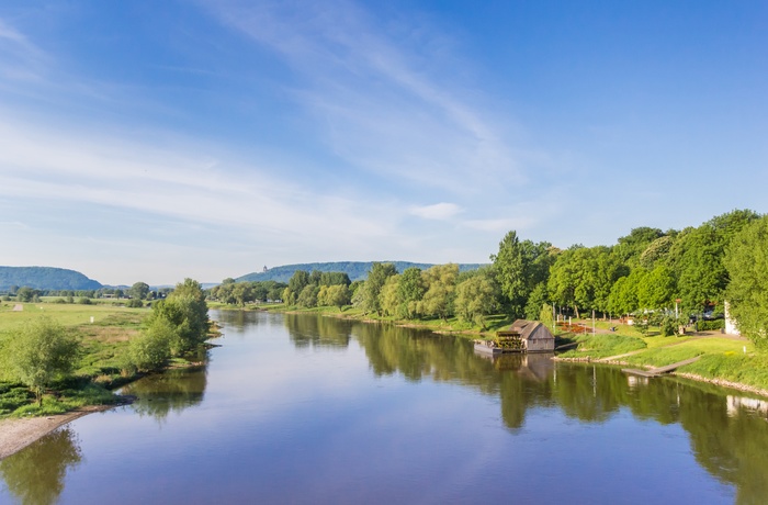 Weser-floden i Niedersachsen