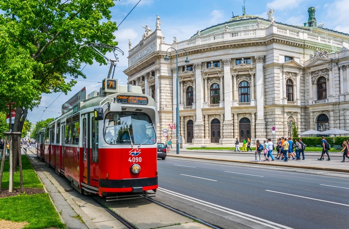 Burgtheater - det gamle kejserlige hofteater i Wien, Østrig