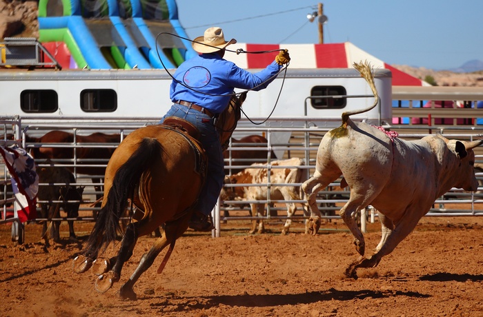 Rodeo er populært i USA