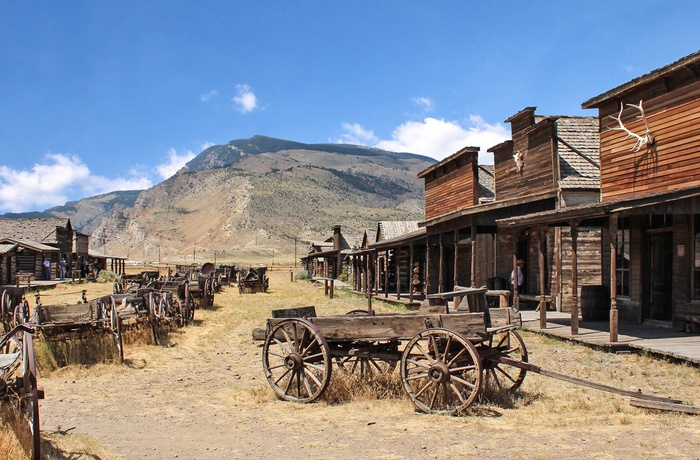 Old Trail Town i Wyoming, USA