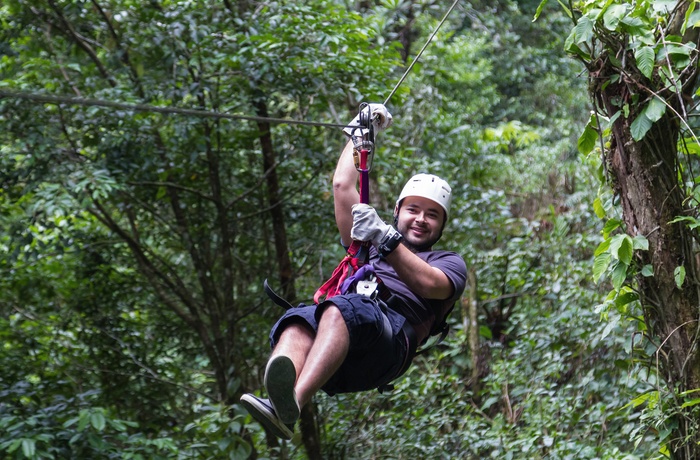Zipline er meget populær i Monteverde Cloud Forest Reserve - Costa Rica