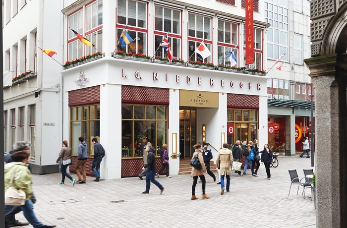 Café Niederegger i Lübeck, Nordtyskland