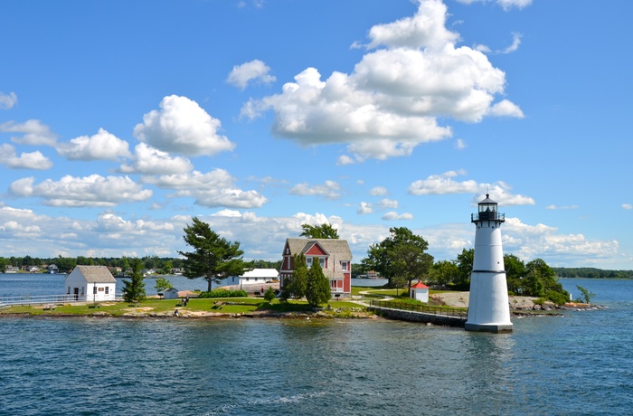 1000 Island nationalpark i Ontario Canada 