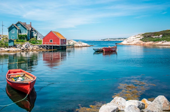 Peggy's Cove på Nova Scotia i det Østlige Canada