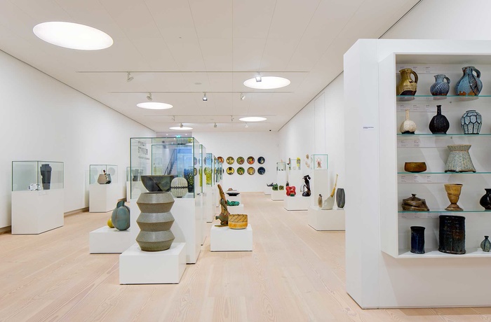 Clay Keramikmuseum Danmark. Udstilling. Foto: VisitFyn