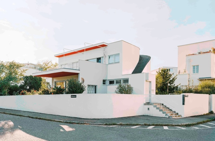Weissenhofmuseum - Le Corbusier bygning i Weissenhof i udkanten af Stuttgaart: Copyright: Weissenhofmuseum/González