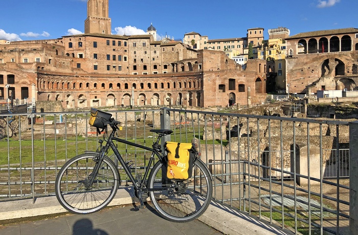 Firenze - Rom cykeltur, Colosseum i Rom