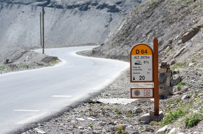 Col de la Bonette - en cykeltur til toppen er lidt af en prøvelse!