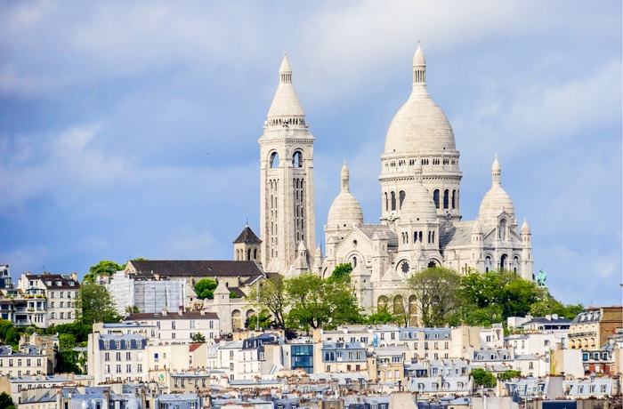 Sacre Ceour over Paris tage, Frankrig