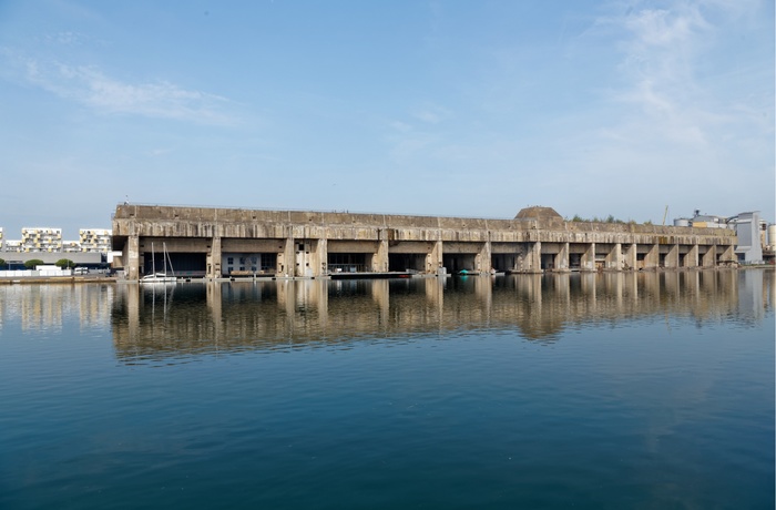 Ubådsbunkeren i Saint-Nazaire Bretagne, Frankrig