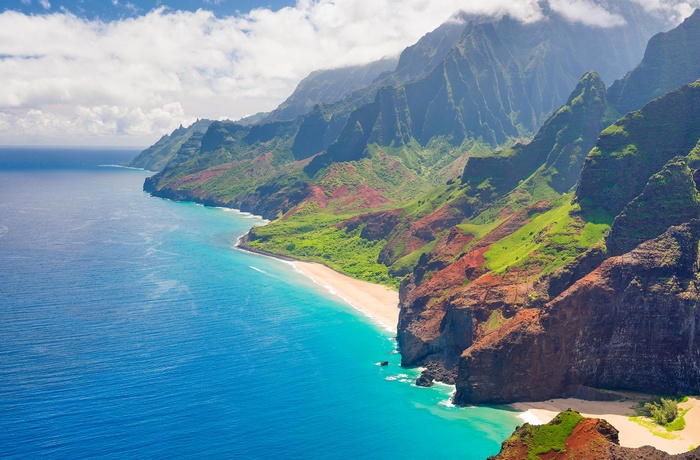 Hawaii - kysen på Kauai-øen