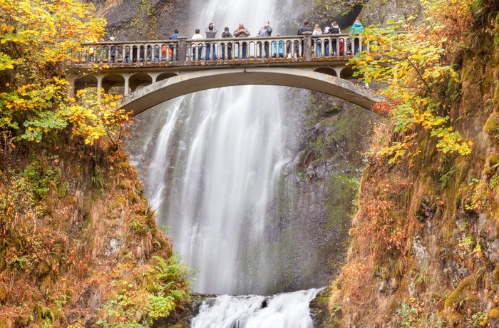 Multnomah Falls i Oregon