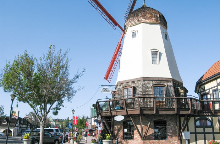 Mølle i byen Solvang, Californien