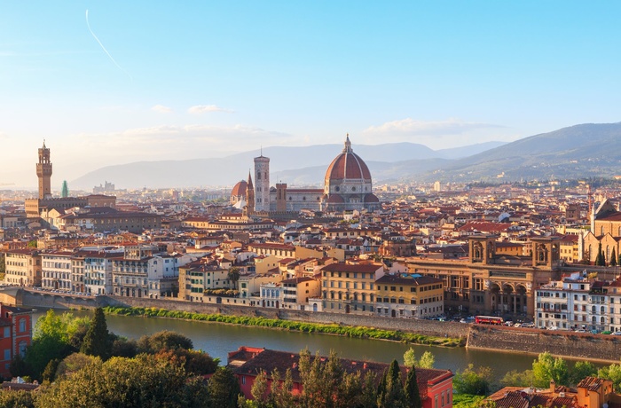 Panoramaudsigt ud over Firenze