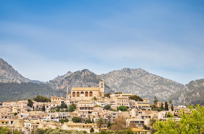 Byen Selva i den nordlige del af Mallorca
