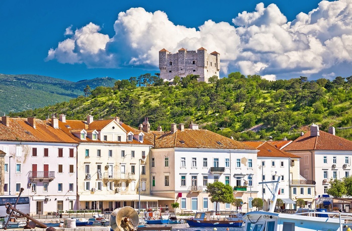 Nehaj fæstningen ved byen Senj, Kvarnerbugten