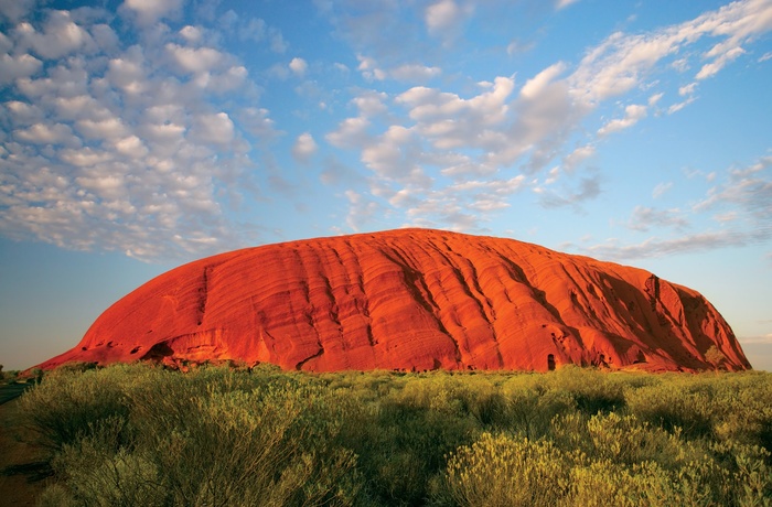 Uluru, også kendt som Ayers Rock i Northern Territory