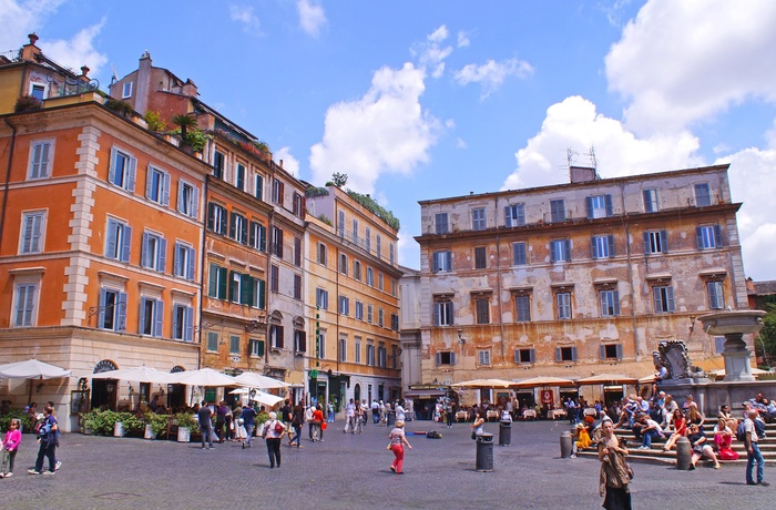 Bydelen Trastevere i Rom