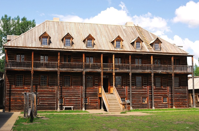 Fort Edmonton Park i Edmonton, Alberta i Canada