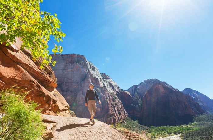 zion nationalpark i USA