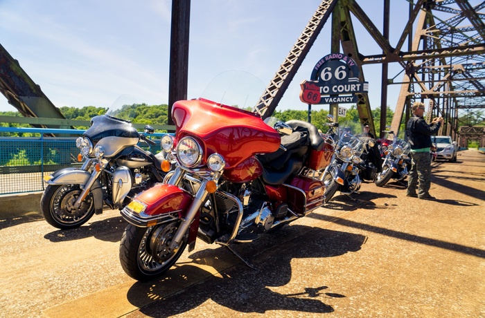 Oplev USA eller Canada fra en Harley