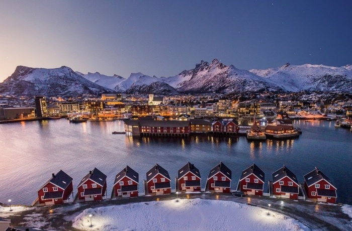 Rorbu-lejligheder på Svinøya Rorbuer, Norge