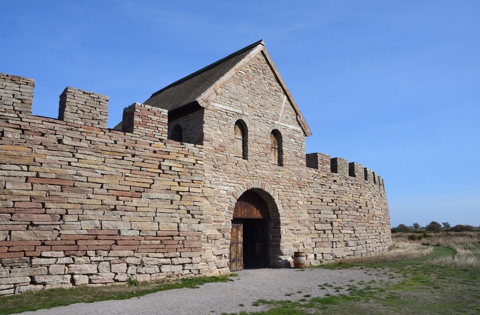 Indgang til Eketorp borg, Øland, Sverige