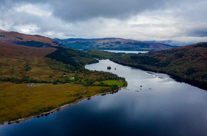 Loch Arkaig i Skotland - kendt fra Harry Potter