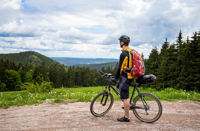 Cykelruten Rennsteig-Radweg i Thüringen - © FDM Travel / Adobe Stock