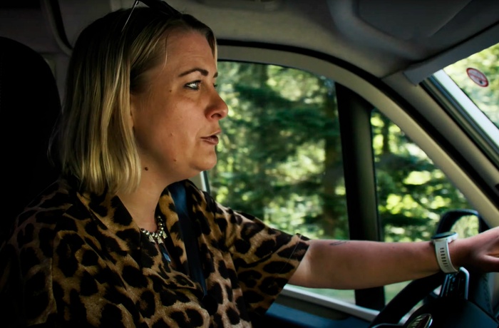Vicky Knudsen på autocamper eventyr i Schwarzwald