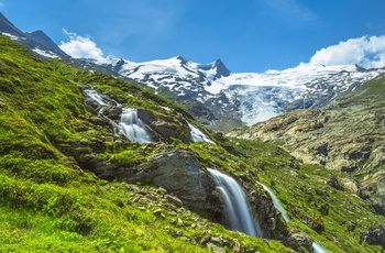 Vandfald i Hohe Tauern National Park, Østrig