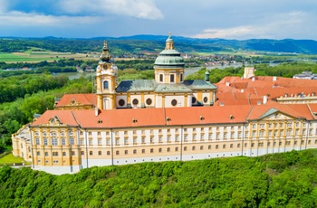 Benediktinerklosteret Stift Melk i byen Melk, Østrig