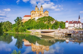 Benediktinerklosteret Stift Melk i byen Melk, Østrig