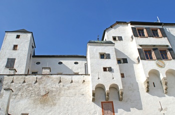 Inden for fæstningen Festung Hohensalzburg i Salzburg, Østrig