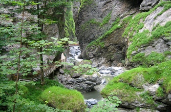 Liechtensteinklamm kløften i Salzburgerland, Østrig