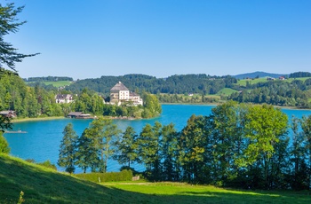 Fuschlsee søen i Salzkammergut, Østrig